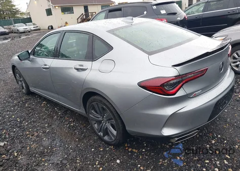 2022 Acura Tlx A-Spec Package из США, поврежденный, VIN 19UUB6F51NA000805